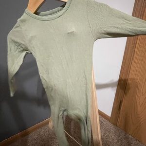 Olive green one piece!